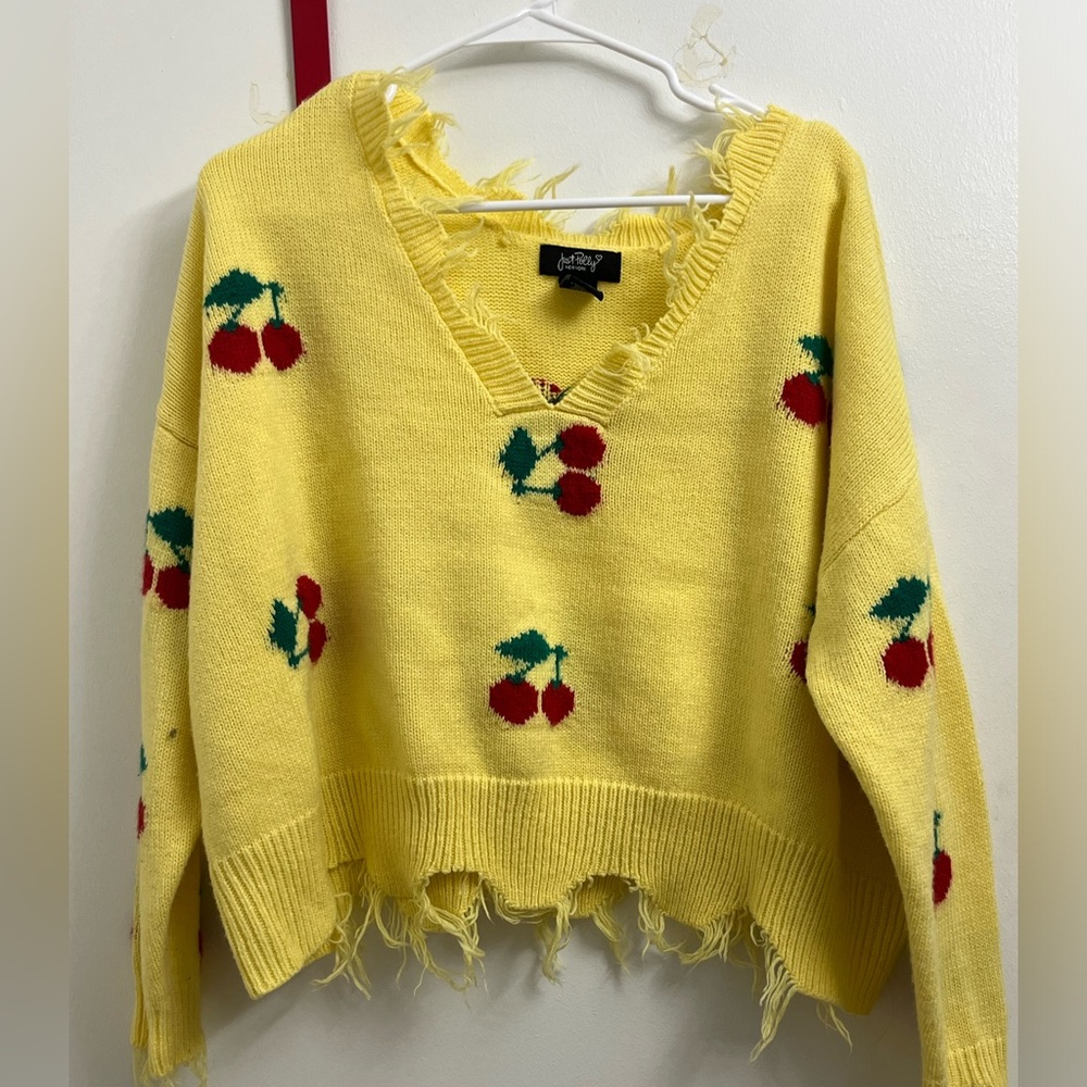 Long sleeve crop top